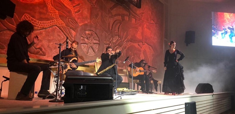 Flamenco en plena ciudad de Bagdad