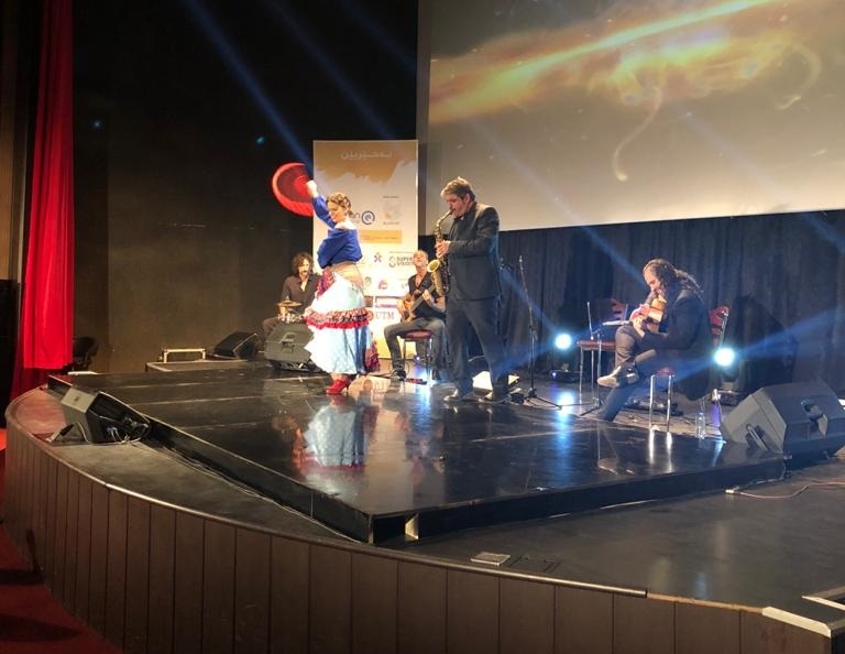 Concierto tablao flamenco en sulaymania Kurdistan