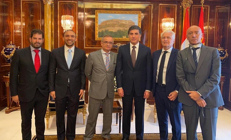 foto de grupo empresas españolas en kurdistan